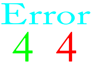 Error 404 - Pagina Web No Encontrada